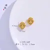 Pulsera de accesorios diy de Oro vietnamita de larga data pulsera con cuentas cuentas de transferencia flor de fecha de nacimiento flor de granada flor de loto niña