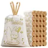 Bolsa de Basura con Cordón Impresa para Cocina Doméstica de Gran Capacidad a Prueba de Fugas Engrosada Resistente a Altas Temperaturas Bolsa de Basura Grande de Cierre Automático