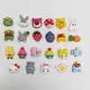Combinação de Animais de Desenho Urso Morango Bunda diy Acessórios de Headwear Gota de Gel Resina Capa de Celular Material de Cola Cremosa