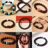 Madera de Palisandro Rosa de Hoja Pequeña India Material Viejo DIY Perla Roja del Sur 15mm Diseño Círculo Único Pulsera de Cuentas Budistas para Hombre y Mujer Venta al por Mayor