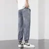 Jeans Elásticos para Hombre 2026 Verano Nuevos Ligeros Holgados Casual Versátiles de Marca de Moda Pantalones Jogger Harem para Hombre