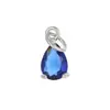 Colgante de Gota de Agua de Oro de 14 Quilates que Conserva el Color Accesorios para Manualidades Cobre Chapado en Oro Amuletos de Piedras Preciosas de Colores Colgantes para Collares Hechos a Mano con Cuentas