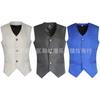 2018 Amazon Wish Ropa Popular para Hombre Ropa Medieval Chaleco Corto Retro para Hombre Ropa de Halloween