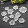 Venta Directa del Fabricante de Accesorios de Flor de Jade Espuma de Agua Natural con Agujeros Centrales para Hacer Horquillas y Broches DIY, Productos Semiacabados
