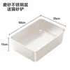 Bandeja para Gatos de Acero Inoxidable Esmerilado con Borde Alto para Prevenir Salpicaduras, Inodoro Semi-Cerrado para Gatos, Fácil de Limpiar y a Prueba de Olores