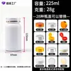 Botella Plástica Transparente Sellada de Grado Alimenticio PET para Empacar Cápsulas, Aceite de Pescado y Suplementos para la Salud, Botella Vacía con Tapa