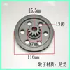 Polea de correa de polea de máquina de fideos para el hogar, disco de polea, polea de doble ranura, polea pequeña de aluminio, polea de motor, correa de polea