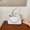 Linda bolsa de axila tipo macarrón, bolso cuadrado pequeño moderno y versátil, bolso cruzado casual con estampado de estrellas, elegante bolso de hombro