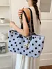Bolso de Lunares de Moda para Mujer 2026 Nuevo Modelo Bolso Tote de Gran Capacidad de Alto Valor Bolso de Hombro Versátil para el Trabajo