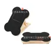 Tabla Rascadora para Perros de Madera Maciza Ajustable Forma de Hueso Caja Deslizable para Premios de Perro Tabla para Reparación de Uñas Tabla Rascadora para Uñas