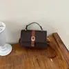 Coleção de outono feminina 2026: bolsa pequena quadrada estilo coreano da moda, bolsa transversal estilosa, bolsa de ombro fashion, bolsa feminina chique