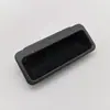 DMK025,LS102 Puxador de Plástico Preto, Puxador ABS Escuro, Puxador de Porta Embutido