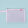 Estuche de malla transparente para lápices, bolsa de papelería especial para exámenes de estudiantes, material sencillo y bonito, bolsa para archivos de gran capacidad.