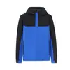 Ropa de trabajo de tres en uno con forro polar grueso, chaqueta impermeable para exteriores, prenda exterior gruesa personalizada