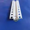 Canal de Luz em U de 5mm para Teto de Gesso, Divisor de Ranhura em U, Tira de Canto em Material PVC