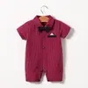 Ropa de bebé verano ropa de bebé clase a recién nacido un año caballero mameluco de manga corta enterizo ropa para niños