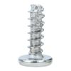 Tornillo Autorroscante de Acero Inoxidable 201, Cabeza Redonda Grande Phillips con Cola Cortada, Tornillo Autorroscante de Cabeza Plana Grande con Cola Fresada M3/M4