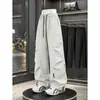 Llegada Nueva Primavera 2026 Pantalones de Montañismo para Hombres y Mujeres Pantalones de Trabajo Pierna Recta Modernos Holgados Transpirables Tallas Grandes Negro Beige