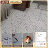 Pegatinas para Piso de PVC Imitación Azulejo Autoadhesivas Patrón Mármol Patrón Piedra Imitación Tapete de Plástico para Sala de Estar, Recámara, Pasillo