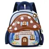 Mochila Pequeña de Dibujos Animados de Hongo con Carcasa Dura 3D Transfronteriza al por Mayor para Niños, Linda Mochila para Bebé para Edades 3-6 Jardín de Infancia