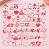 60 Nuevos San Valentín con Goteo de Aceite Cupido Corazón Camioncito Amor Colgante de Aleación Accesorios para Pendientes Pulsera DIY
