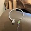 Pulsera de anillo de un paso Palacio Campana femenina borla de seguridad diseño de nicho ins estilo chino Pulsera de campana regalo para amigas