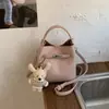Bolso de Mano de Alta Gama Estilo Transfronterizo Bolsa Cesta de Verduras 2026 Primavera Nuevo Bolso Cubo Casual para el Trabajo Bolso de Hombro Cruzado