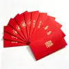 Fabricante de Produção e Impressão de Logo para Envelopes Vermelhos, Fornecimento para Envelopes Vermelhos do Festival da Primavera, Dinheiro da Sorte, Estampagem a Ouro para Casamentos, Letras Douradas, Celebrações de Casamento