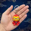 Llavero de Héroe Spider-Man 3D de Marvel Colgante de Muñeco 3D de Silicona Colgante para Equipaje Fuente de Muestreo Fábrica Mayorista