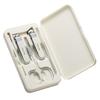 Set de cortaúñas juego completo de cortaúñas cortaúñas para el hogar oblicuo pedicura herramientas para uñas set de belleza regalo impresión