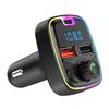 Transmisor FM para Coche P11P10 Reproductor mp3 Manos Libres Bluetooth para Coche Carga Rápida PD P10 Carga USB Dual Pie 3