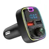 Transmisor FM para Coche P11 Reproductor MP3 Manos Libres Bluetooth para Coche P10 Carga Rápida PD P10 Base de Carga USB Dual 3
