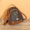 Bolso para mujer 2023 Nuevo Círculo Color de Contraste Perla Mini Mochila bolsa pequeña Casual Comercio Exterior bolsa pequeña