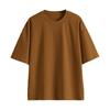Verano Nuevo Niños 200g Algodón Puro Manga Corta Playeras Personalizadas para Hombre y Mujer Color Puro Ropa para Niños Versión en Blanco Estampado DIY