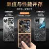 [Entrega sin problemas] Funda para teléfono móvil plegable FindN3Flip imitación piel tablero de ajedrez rejilla ranura galvanizada chapa Nuevo