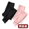Leggings de terciopelo para mujer 2023 otoño mallas térmicas forradas de polar engrosadas de terciopelo de doble cara ajustadas cálidas mallas largas