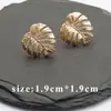 Galvanizado oro real 18K hoja vintage con anillo pendientes diy accesorios de joyería semiacabados