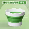 Lavapinceles Redondo Art Plegable Gouache Pintura China Pigmento para Niños Acrílico Cubeta Lavapinceles Acuarela Cubeta de Silicona