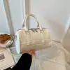 Bolso de Mano de Alta Gama Bolso Boston Casual Retro Bolso de Bolos 2026 Nuevo Estilo Bolso de Hombro Versátil Bolso Cruzado