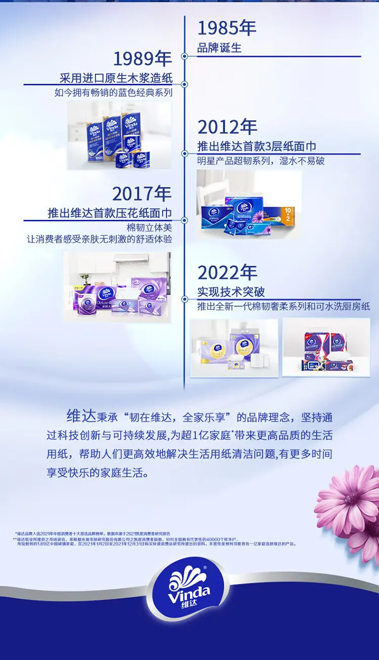 超韧无香餐巾纸巾