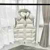 Chaleco de plumón Maya de alta calidad para hombre y mujer de Putian, chaleco acolchado con capucha para pareja marca M, chaqueta sin mangas