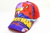 Gorra de dibujos animados para niños EBAY de comercio exterior, linda gorra para bebé con estampado a color de princesa de hielo, gorra con visera curva estilo europeo y americano