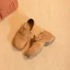 Zapatos Birkenstock de Suela Gruesa para Mujer 2026 Otoño Nuevos Vintage Versátiles Adelgazantes Casuales Cómodos que Aumentan la Altura Redondos Zapatos Individuales
