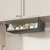 Estante de Almacenamiento Colgante Debajo del Gabinete de Pared de Cocina Cesta Colgante para Platos, Tazones y Condimentos de Gabinete Doméstico Estante Colgante de Almacenamiento en Capas Debajo de la Mesa