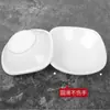 Louça de melamina prato pequeno comercial plástico personalidade criativa ktv prato de lanche restaurante prato frio restaurante prato pequeno
