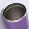 Fornecimento direto do fabricante 20oz copo de carro com revestimento em pó aço inoxidável 304 camada dupla isolamento a vácuo frio e quente copo rei do gelo copo de carro