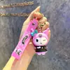 Llavero de Muñeca de Dibujos Animados Sanrio Kulomi, Colgante de Máquina de Bolas, Llavero Lindo para Bolsos, Pequeño Regalo al por Mayor