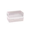 Caja de Plástico Transparente Boceto Arte Estudiante Simple Estilo Coreano Neutral Gran Capacidad Lápiz Oficina Papelería Caja Venta al por Mayor Transfronteriza