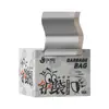 Bolsa de basura con cordón anti-desgarro en caja engrosada portátil para el hogar extra gruesa de plástico bolsa de acero especial para cocina baño