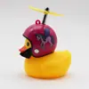 Pato Quebra-Vento de Bicicleta Veículo Elétrico Pato Amarelo Carro Celebridade da Internet Pato Ciclismo Pato Turbo Capacete Libélula Pato